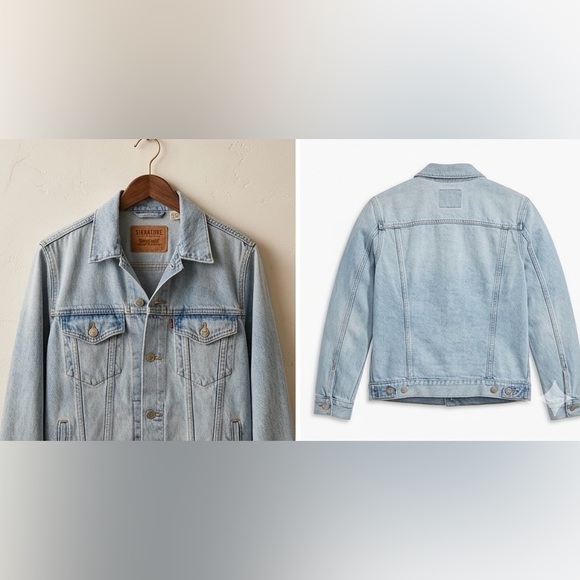 Signature by Levi Strauss | Light Wash Denim Jacket | Size Small - Picture 4 of 4